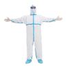 China PPE SMS Disposable Protective Coverall Elastic Cuff wholesale