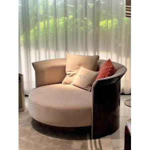 Italian Velvet Hotel Room Sofa Large Single Casual Sectional Sofas