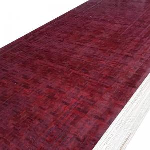 China Wholesale Waterproof Smooth Multi Ply 18mm Laminated Bamboo Board from construction wholesale
