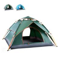 China 3-4 Man Automatic Instant Portable Family Dome Tent Waterproof on sale