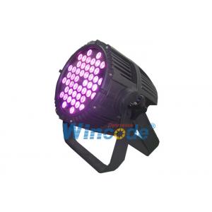 China Outdoor Led Par 64 Stage Lights 48 X 4w , Quad Color Disco Party Lights RGBW 4 in 1 supplier