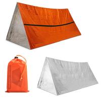 China Aluminum Emergency 4 Person Single Layer Tent Shelter on sale