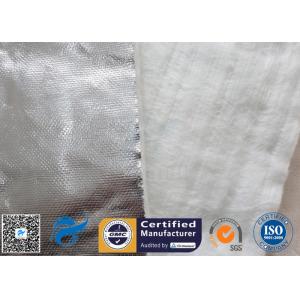 China Aluminium Foil Fiberglass Needle Mat E Glass Heat Insulation Blanket 25MM 800℃ supplier