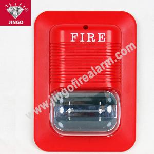China Os sistemas de alarme de incêndio endereçáveis 2 prendem o receptor acústico do estroboscópio, chifre, hooter supplier