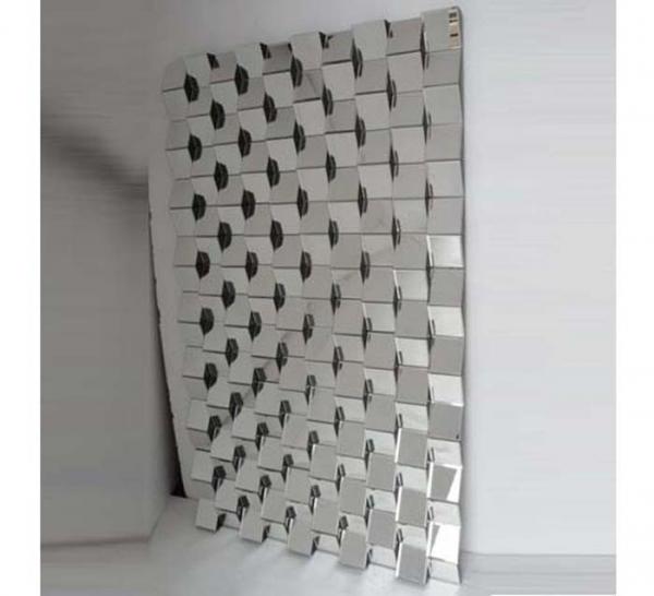 3d Mirror Brick Tiles 70 120cm Size, Rectangular Beveled Mirror Tiles