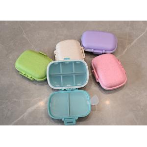 8 Compartments Weekly Pill Organizer Medicine Travel Pill Case