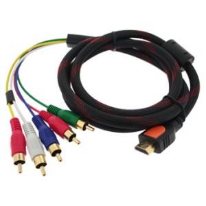 China HDMI Male To RCA RGB AV Component Cable HDMI Connection Cable supplier