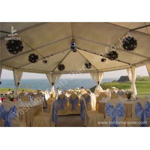 China Team Outdoor Party Tents , Fire Resistant Commercial Backyard Tents For Parties supplier