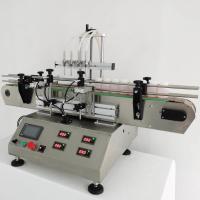China Automatic Desktop Four Heads Magnetic Pump Liquid Filling Machine High Accuracy Dosing on sale