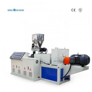 China Automatic 38CrMoAl Double Screw PVC Pipe Extruder Machine supplier