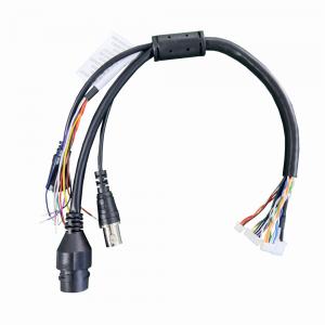 China Factory Manufacturing Custom Wiring Harness Tape IP Camera Tail Cable supplier