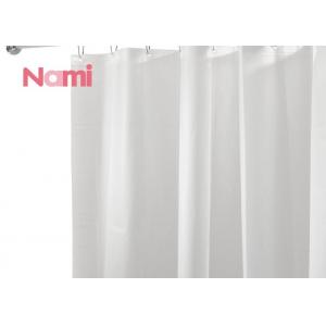 China Custom Printing Waterproof Shower Curtain Lightweight Eco - Friendly supplier