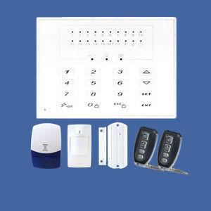 China wireless LED screen gsm alarm system Supports 10 wireless remotes, 60 wireless sensors supplier