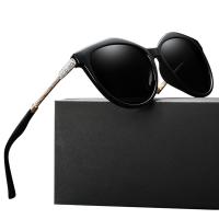 BSCI UV400 Fashion Polarized PC Sunglasses For Women Rhinestones Coating Lenses
