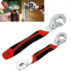 New 2PC Snap'N Grip 9-32mm Adjustable Wrench Spanner Universal Quick Multi-function