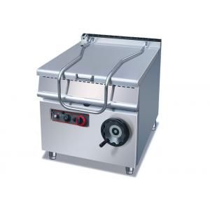 60L / 80L Gas Tilting Bratt Pan 380V Electric Bratt Pan For Frying Grilling Stewing