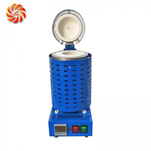 China JC 1kg Industrial Metal Copper Aluminum Electric Portable Gold Smelter supplier