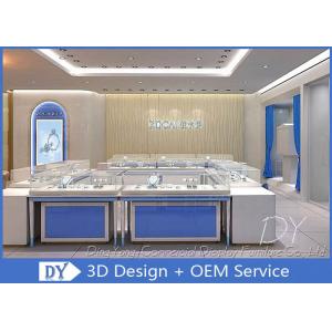 China High End Jewellery Table Showcase For Shopping Mall And Retail Store supplier