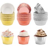 China Muffin Liner Paper Baking Cup Mold Aluminum Foil Cupcake Greaseproof on sale