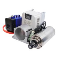 China 24000rpm Operating Speed Water Cooled Spindle Motor Kit for CNC Construction Works on sale