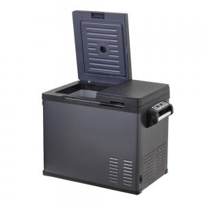24L Portable Cooling Electric Car Cooler Box Refrigerator Fridge for 12V 220V AC DC