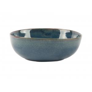 China Organic Porcelain Cereal Bowls 15CM With Reactive Color Glazed FDA Approved supplier