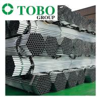 China ASTM A53 schedule 40 bs1387 greenhouse ms pre zinc coated round steel tube pipe for construction on sale