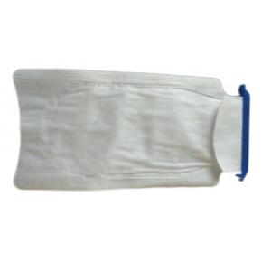 Disposable White Medical Ice Bag With Adjustable Elastic Straps