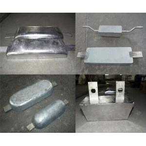 China New Arrived Zinc Marine Anode Outfitting Equipment Aluminum Zinc Anode Wear Resistant wholesale