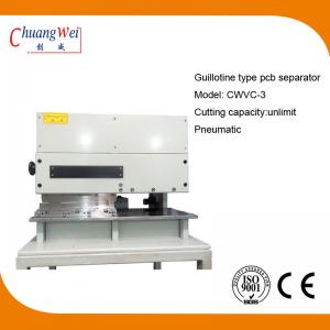 China 1 Inch Components Height PCB Separator with High Speed Steel Linear Blades supplier
