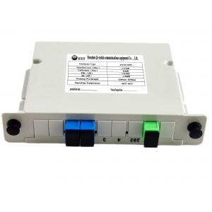 China 1x2 SC UPC High Durability Single Mode Fiber Optic Splitter supplier