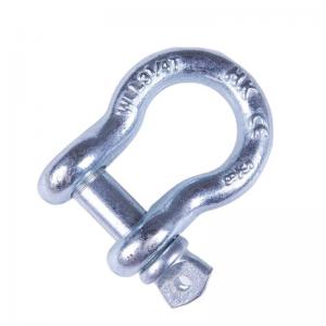 Us Type Safety Bolt Shackles G210 Hot Dip Galvanized Lifting Marine Screw Pin Bow Shackles