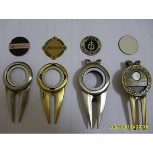 China Custom cufflinks with pattern antique golf divot tools wholesale