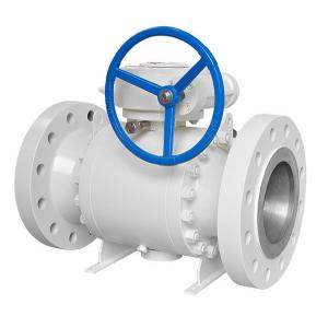 China Ball Valve Mounting On Overground Floating Ball Valve Split Body And Full Bore supplier