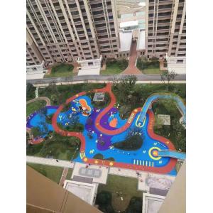 Coloful UV Resistant Rubber Flooring outddor For Community/Housing Estate/Park