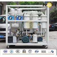 China Energy Saving Lubricant Hydraulic Oil Purifier Machine Multi Stage Filtration System on sale