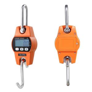 Báscula de grúa colgante de 300 kg con función Bluetooth y pantalla LED/LCD ABS Acero inoxidable Color gris OEM/ODM Personalizado