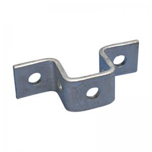 China Nonstandard Hole Punched Metal U Shaped Bracket for Wood Wall Installation supplier