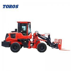 China CE 0.4m2 Bucket Hydraulic Wheel Loader Earthmoving Construction Equipment supplier