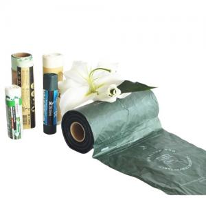 Eco Friendly Biodegradable Dog Poop Bags On Roll PLA PBAT Material