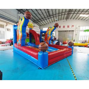 China Shooting Games Basket Ball Toss Races Inflatable Basketball Goals supplier