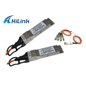 High Performance AOC 40G Breakout Cable 5 Meters Low Power Consumption