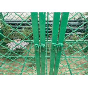 PVC Dog Fence /DIY Box Kennel Dog Pet Chain Link Metal Dog Kennel with Roof