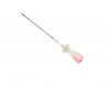 Sterilizing Straight Spinal Injection Needle , Latex Free 18 Gauge Needle