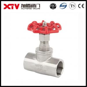 China Outside Screw Stem Xtv Stainless Steel Internal Thread Stop Valve for Water Pipe Pump supplier