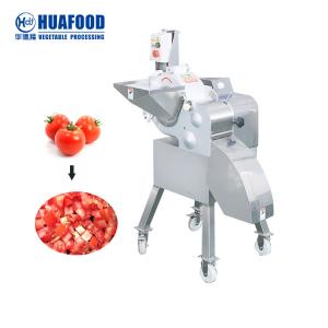 Automatic Root vegetable fruit cutting dicer machine ginger potato slicer cutter machine