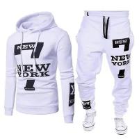 China                  Plus Size Outdoor Sport Men Sportswear Tracksuits Men 2 Piece Set Sweatpants and Hoodie Sets              on sale