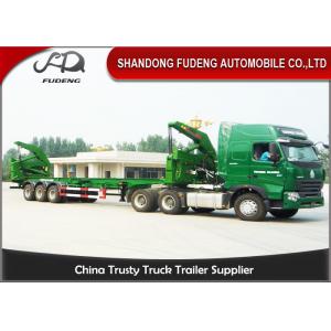 40ft Sidelifter Container Trailer , Port Self Loading Container Truck Trailer 