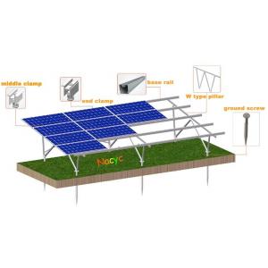 Solar Panel Bracket Solar Module Bracket For Mounting 10kw Solar Panel System Home Solar Panel Kits  Solar End Clamp