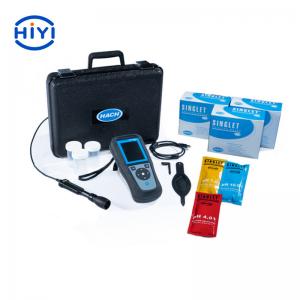 China HQ1110 Portable PH ORP MV Meter With Gel PH Electrode PHC201 1m Cable supplier